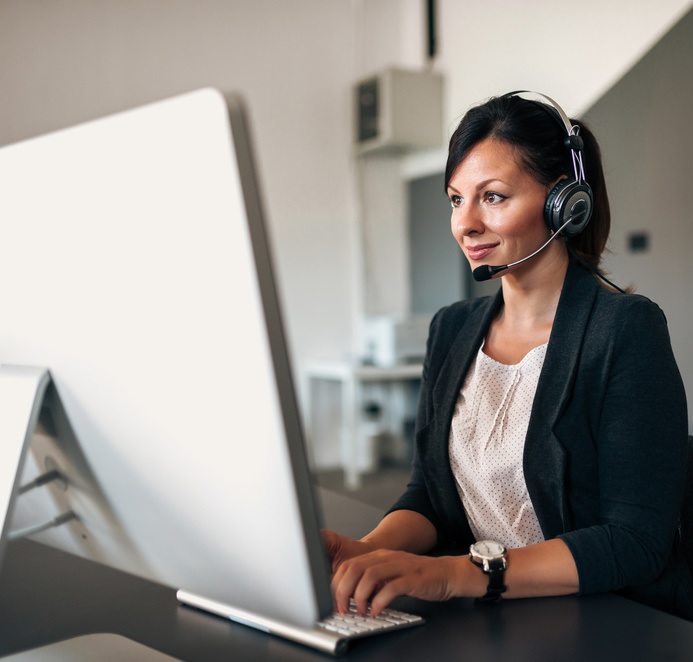 customer service worker